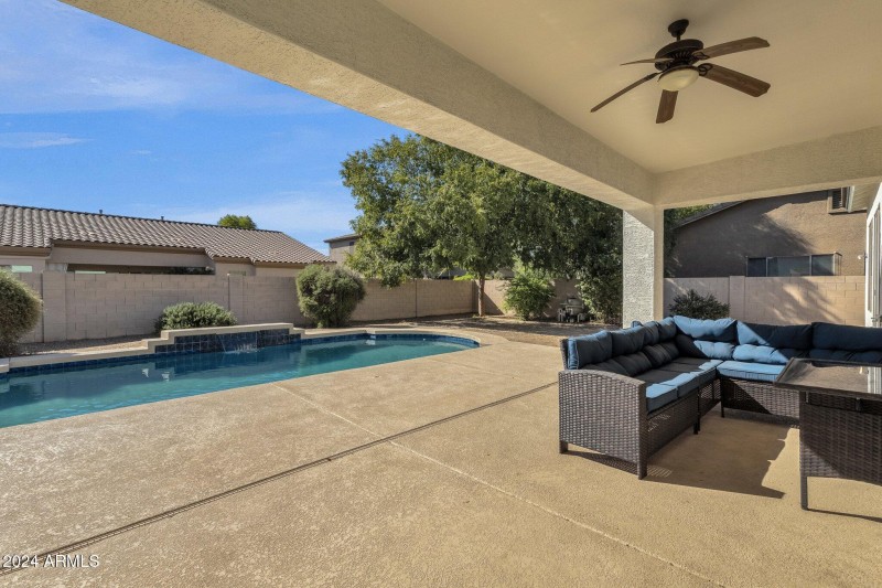 Large Covered Patio