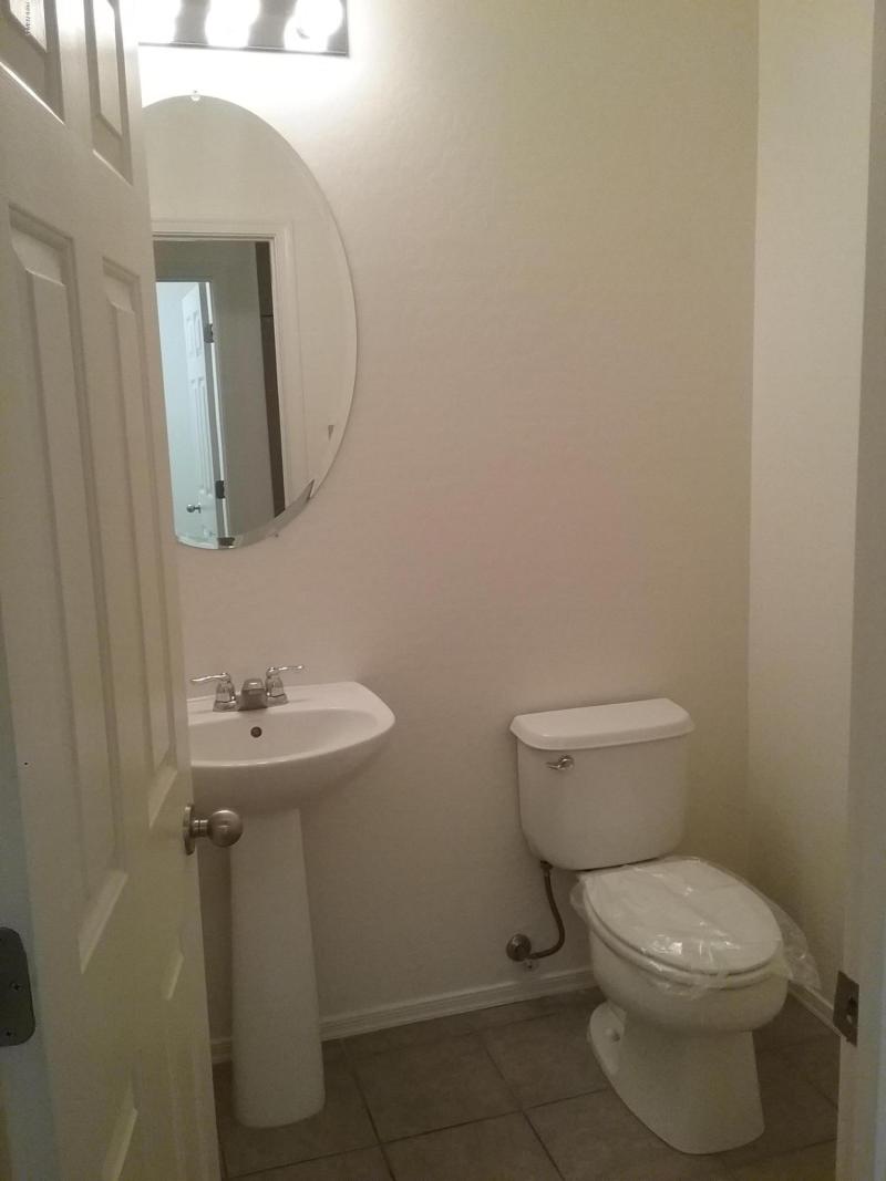 Downstairs half bath