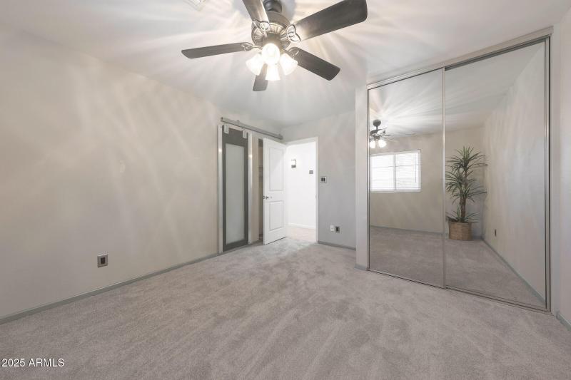 Third Bedroom has 2 closets