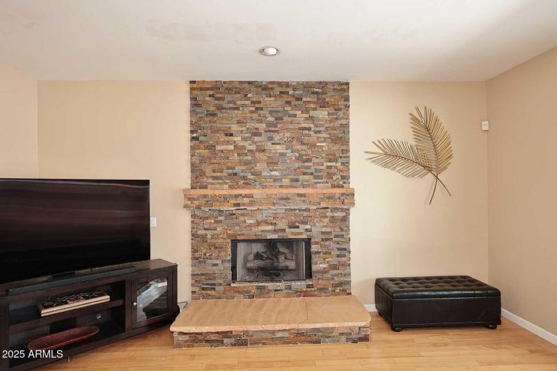Family Room-Fireplace