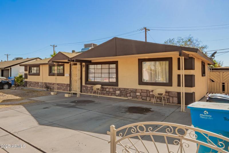 front additional slab parking