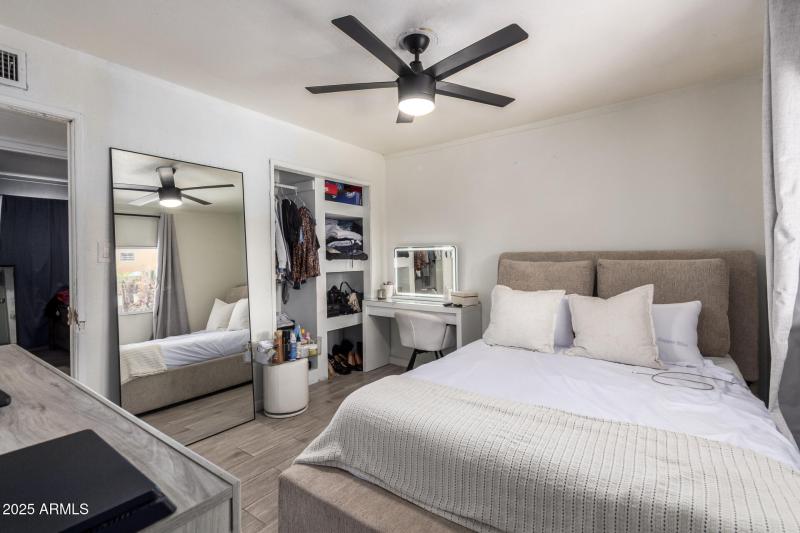 primary bed and bath