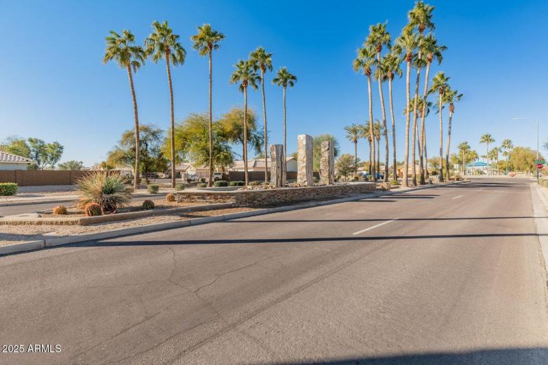 Entrance to Community