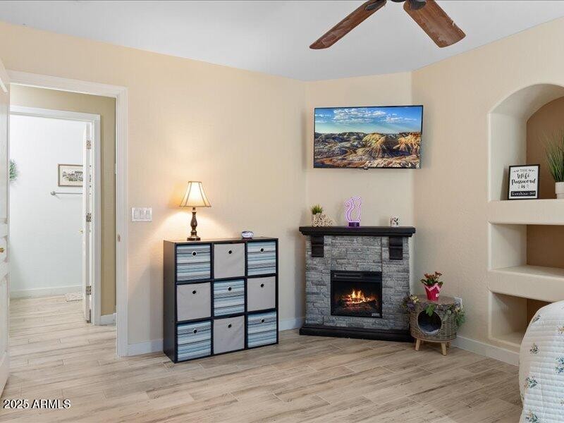 2nd and 3rd bedroom by the bathroom