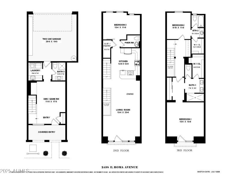 Floor Plan - 2458 E. Roma Ave copy
