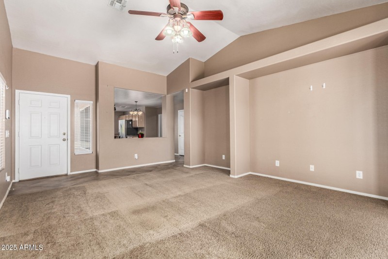 Port Royale Living Room Vaulted Ceilings