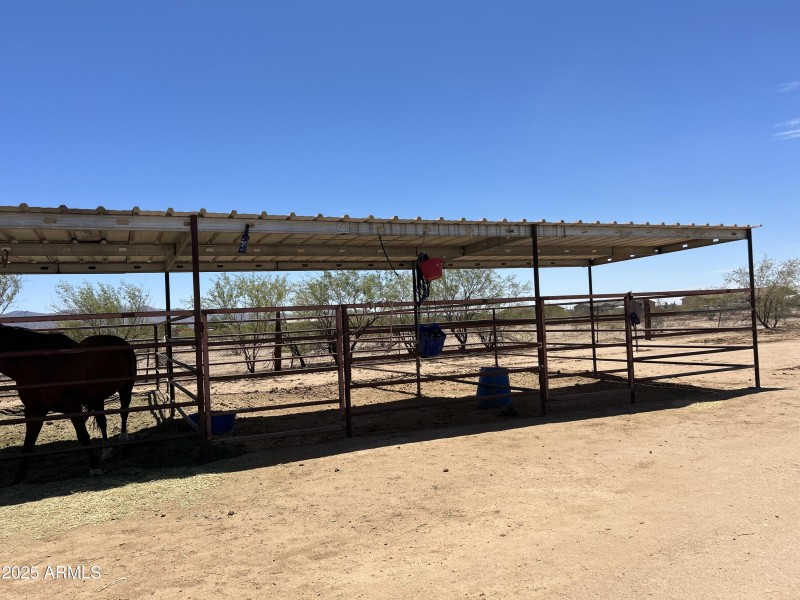 1st shed/corral