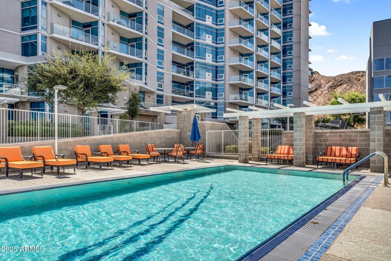 Gorgeous heated lap pool