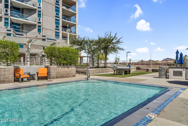 Lots of fun at the pool area