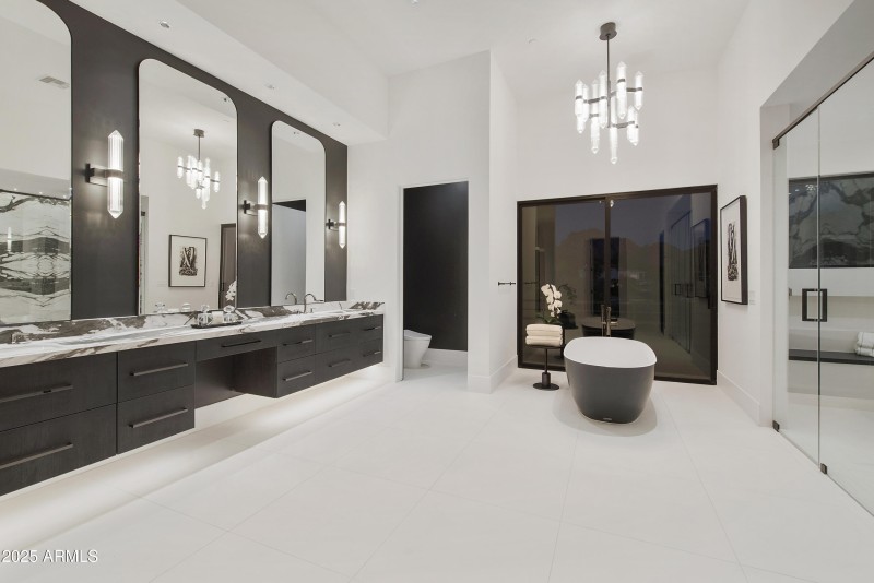 Primary Bathroom - Night