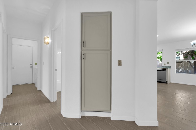 Hallway to bedrooms