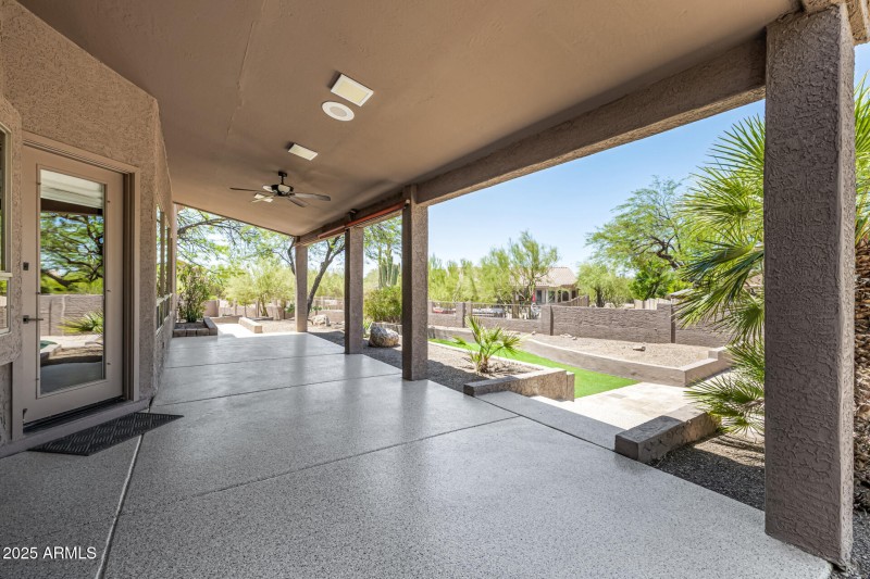 Patio Views of Backyard Retreat
