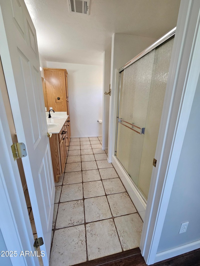 masterbath from door