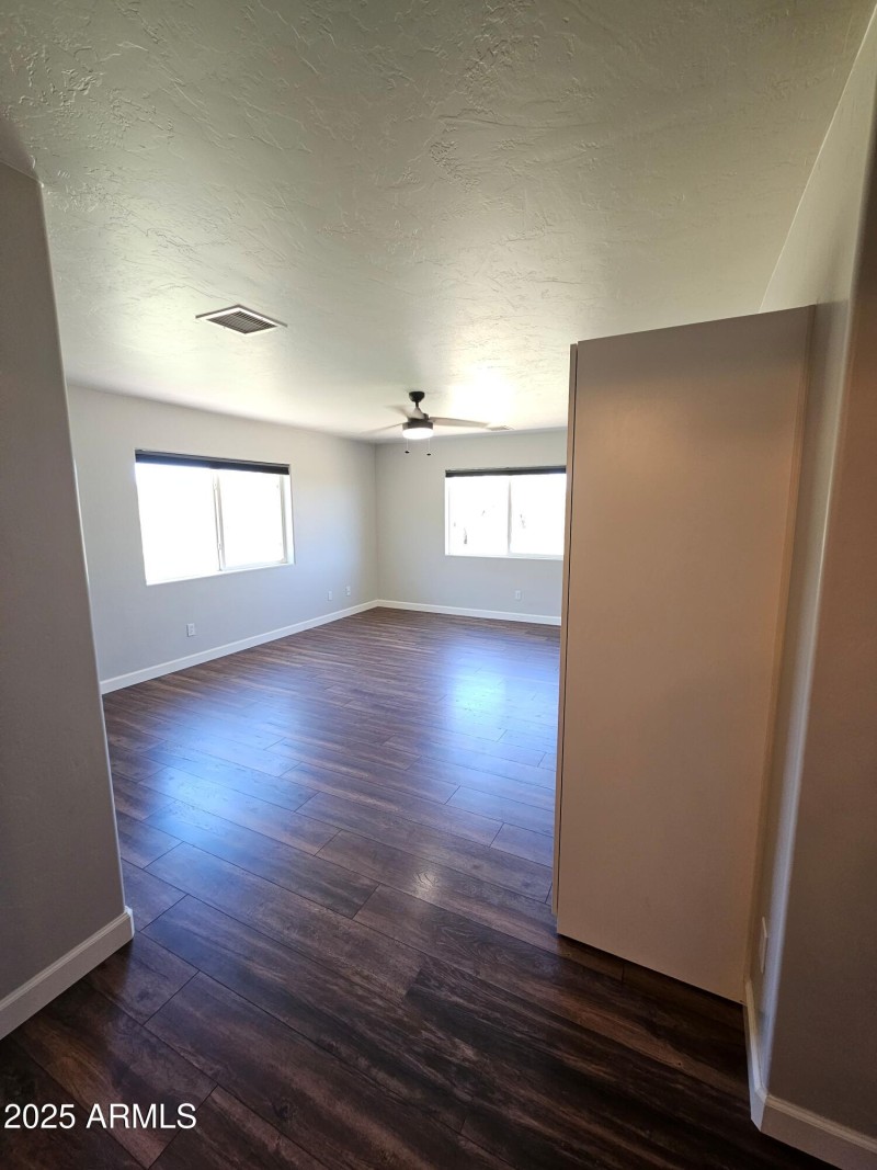 primary bedroom from office