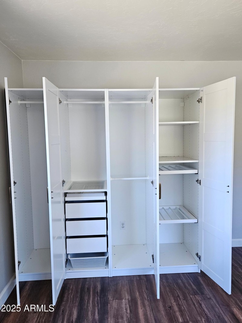 primary closet interior