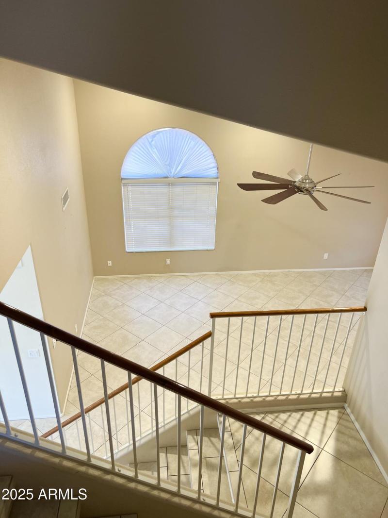 View of Living room from upstairs