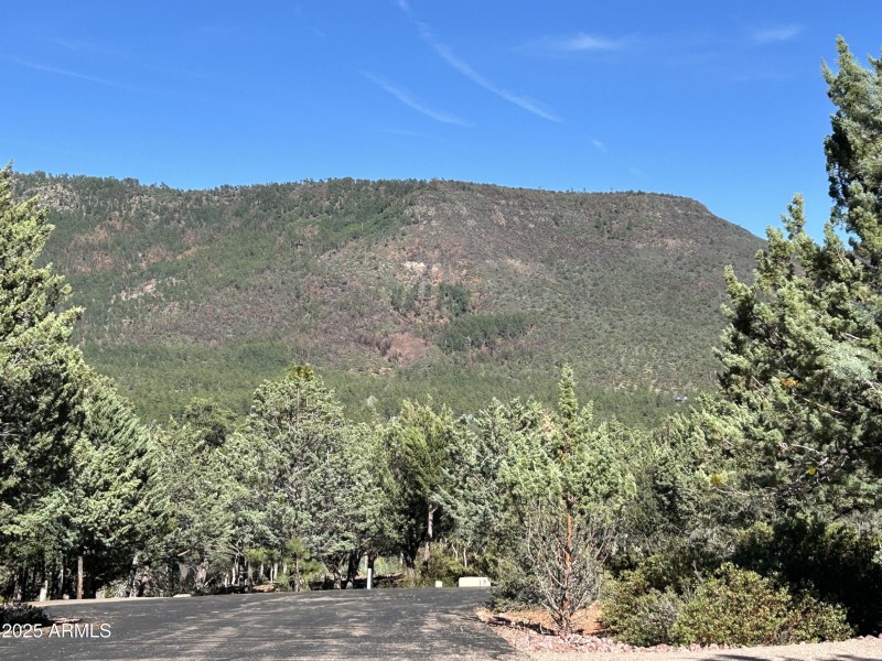 looking up at the rim