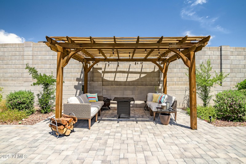 Backyard Pergola