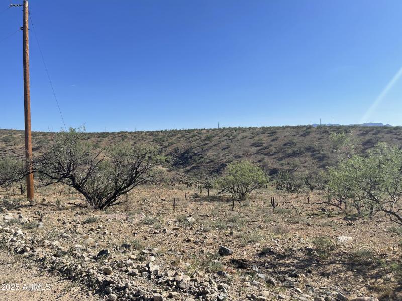 Electric pole at propes