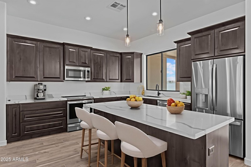 Virtual Staged Image- Kitchen