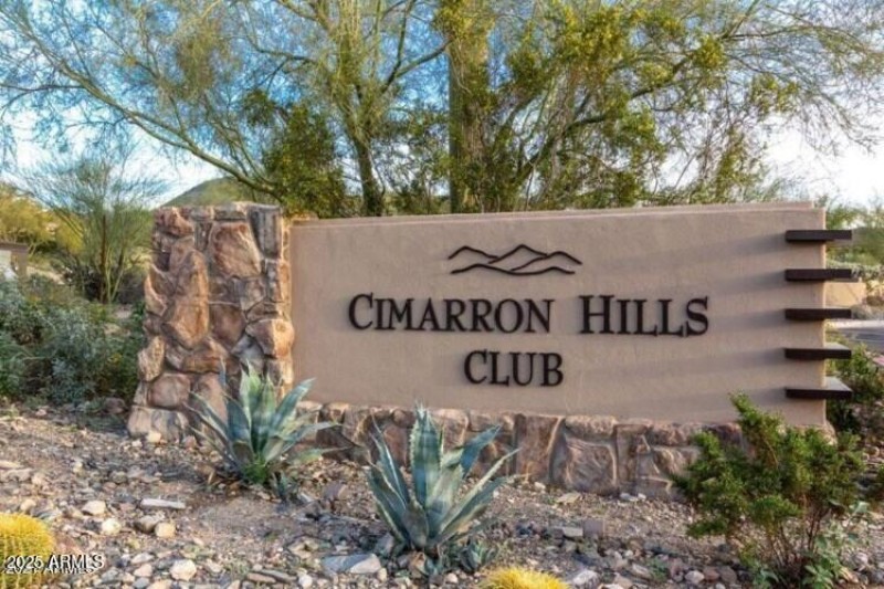 CImarron Hills Sign