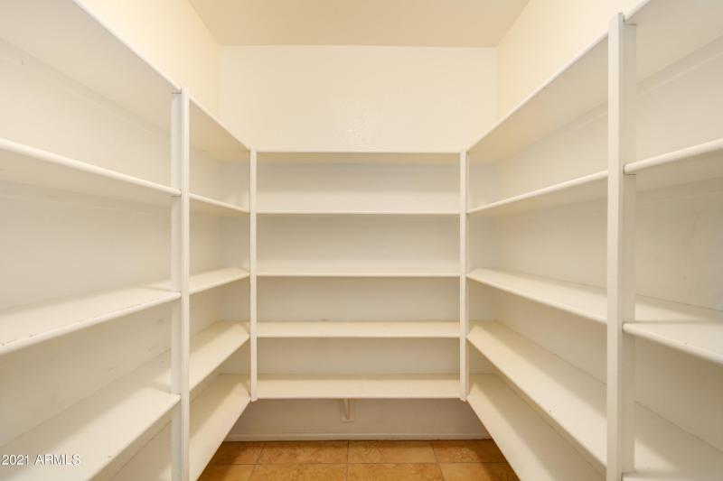 HUGE walk in Pantry