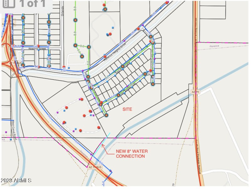 Florence site layout
