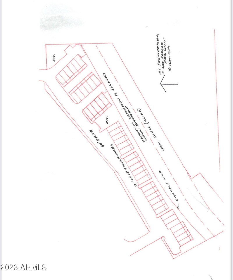 1 Drawing of Aerial view of proposed sit
