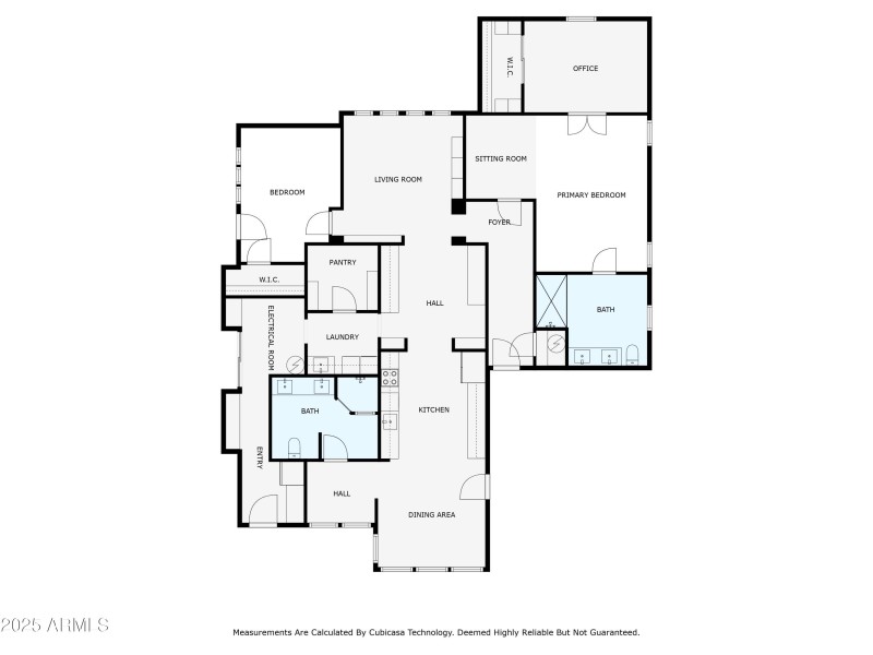 Floor Plan (Back House)