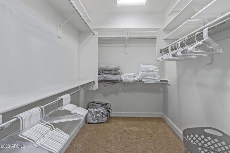 Primary Walk In Closet