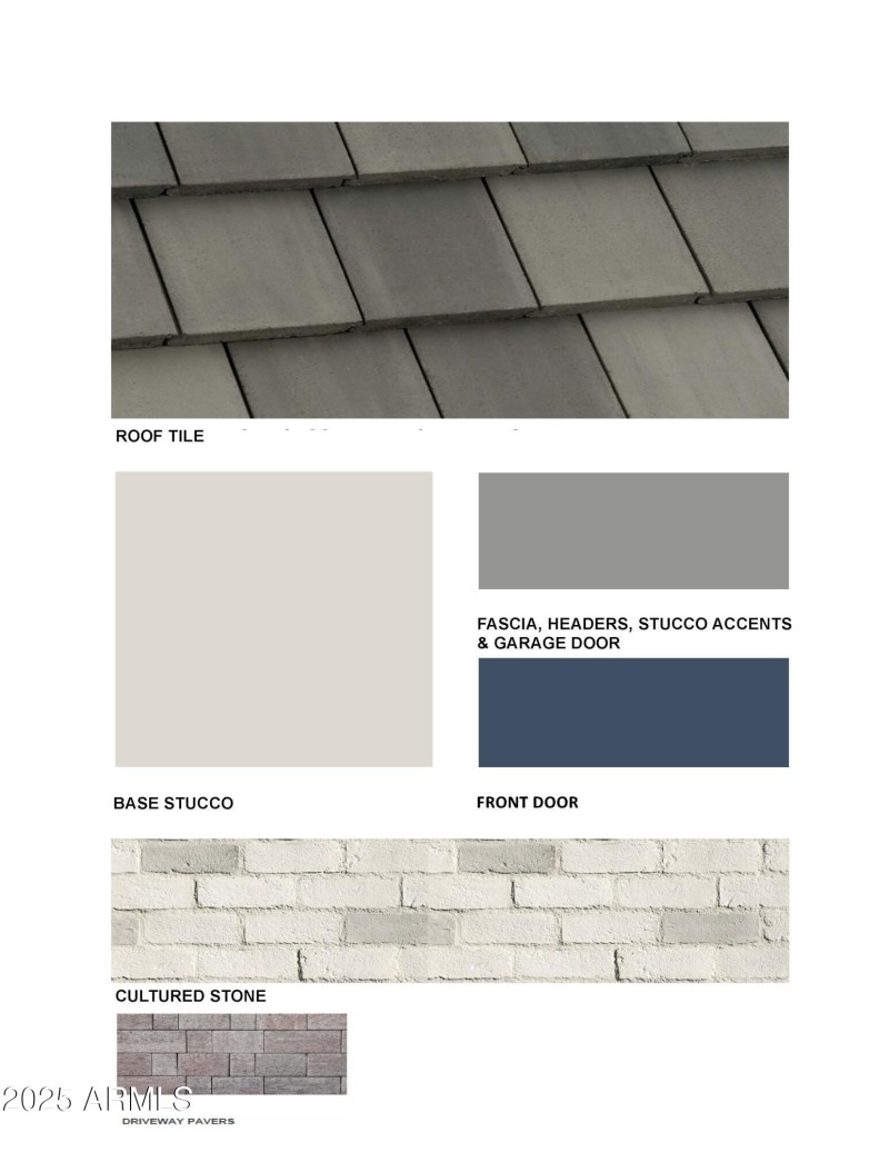 ML Lot 135 - Actual Home Color Scheme