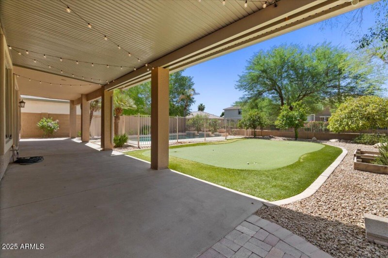 52-Back patio and yard