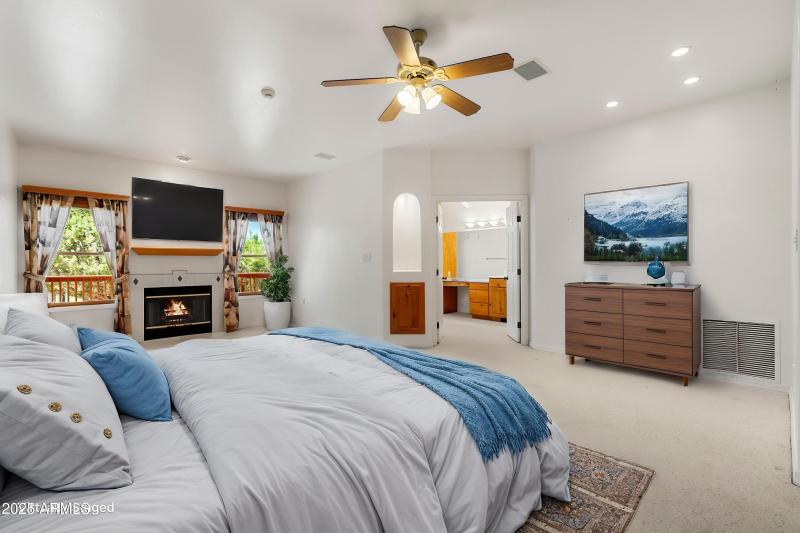 Primary Bedroom Virtually Staged