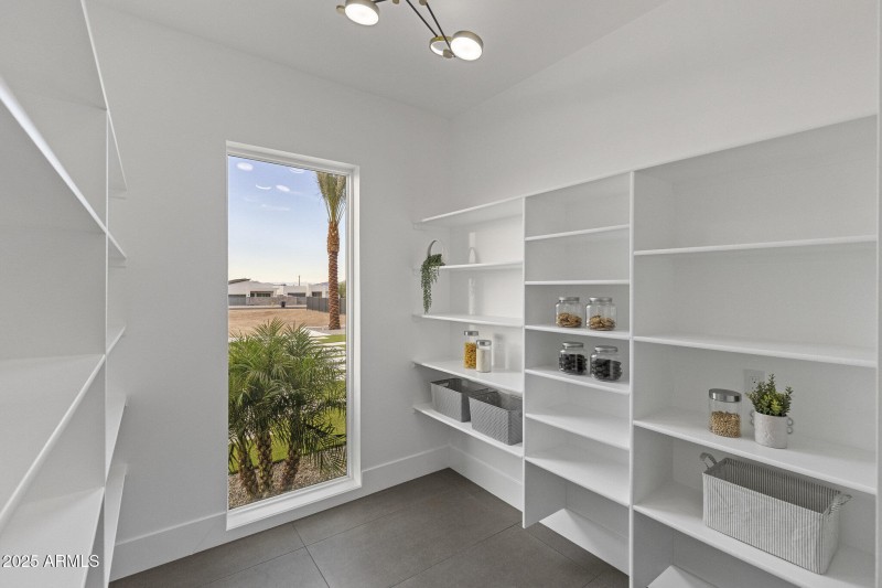 A Glamorous 'Hidden' Pantry!