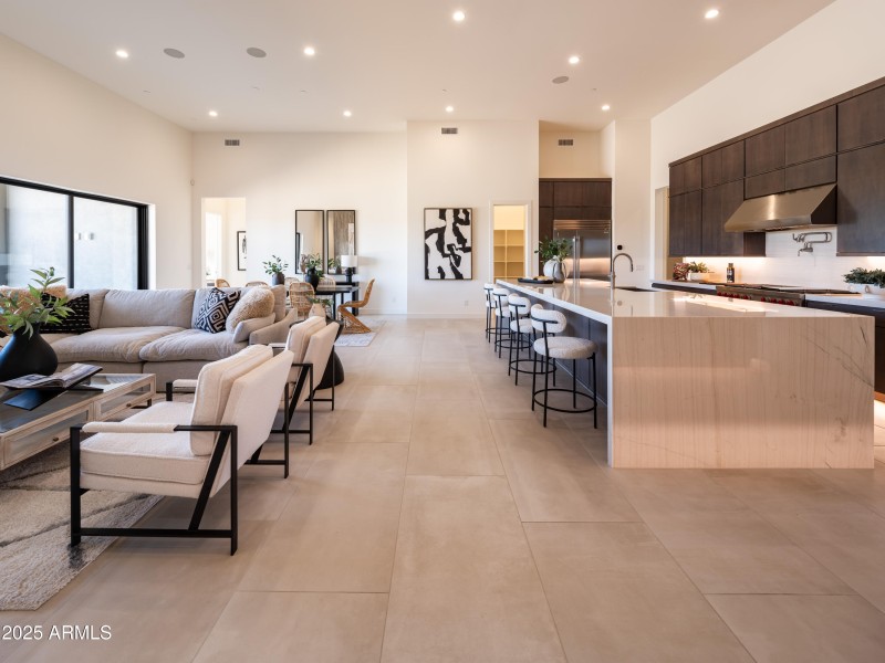 Kitchen That Opens To The Great Room