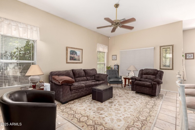 Family Room Open to the kitchen
