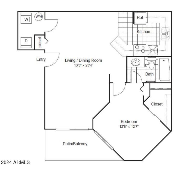 Floorplan 1br