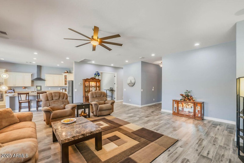 Family Room to Entry Way