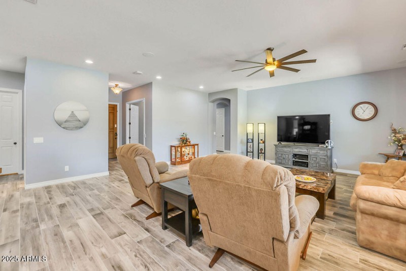 Family Room to Hallway