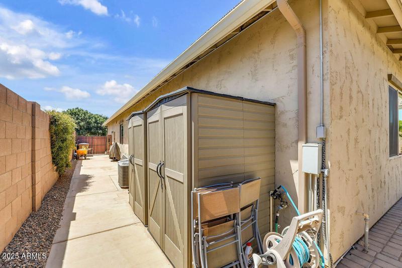 Side Yard and Storage