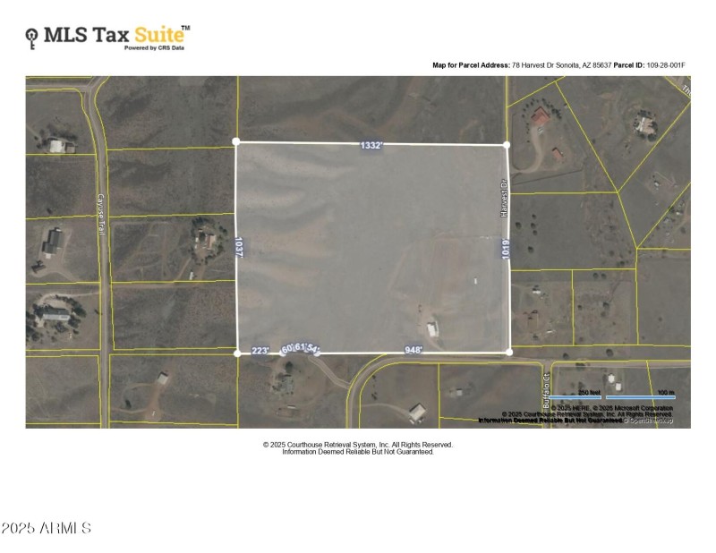 CRS Data - Property Map for 78 Harvest D
