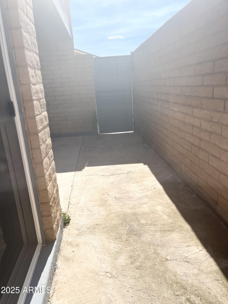 Private courtyard