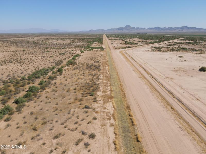 80, East view looking north