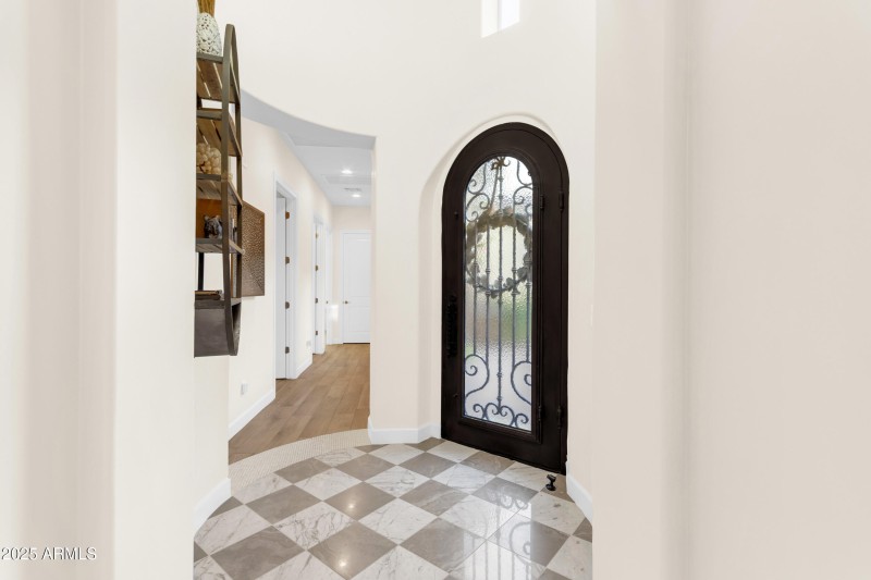 interior front door