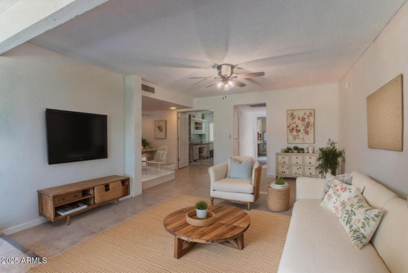 Living room 2 virtual staged