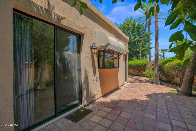 Patio Surrounds the Entire Home