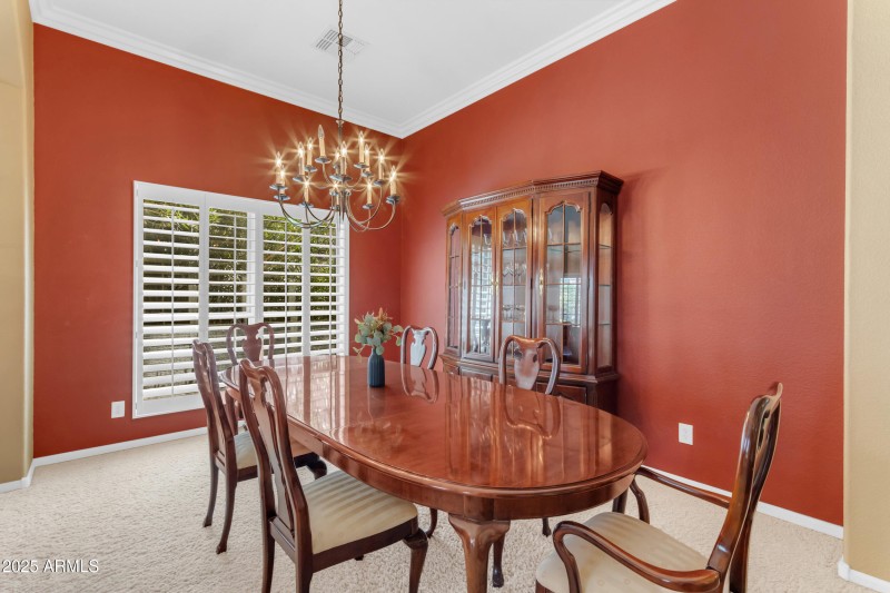 Formal dining room