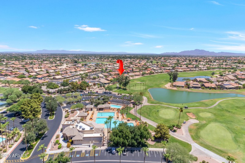 Drone clubhouse views