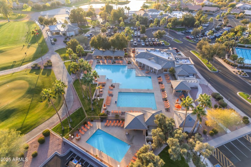 Drone clubhouse views