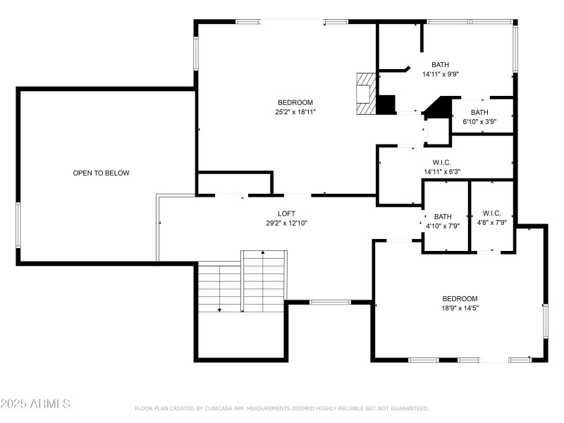 Upstairs Floor Plan